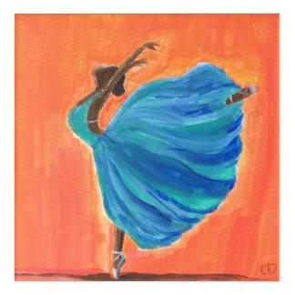 Aminah The Ballerina Wall Art