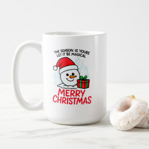 aming Snowman Merry Christmas Holiday cup
