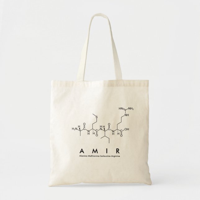 Amir peptide name bag (Front)