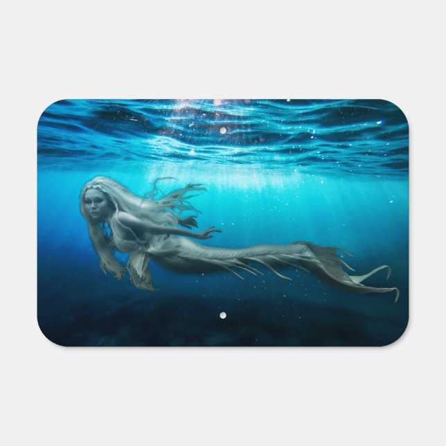 Amiria Angel Mermaid Metal Sign (Front)