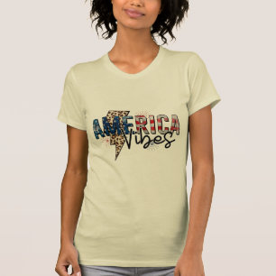 AMIRICA VIBES 4TH JULY GIFT IDEA T-Shirt