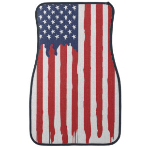 Amirican-Flag Zazzle_Growshop. Car Floor Mat