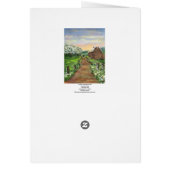 Amish Apple Blossoms Cards (Back)