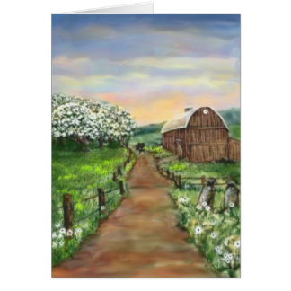 Amish Apple Blossoms Cards