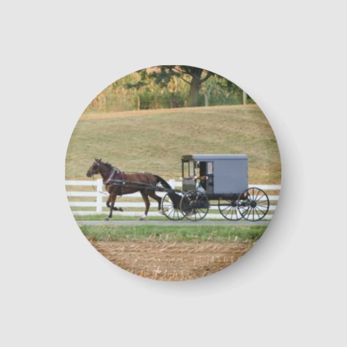 Amish buggy carriage magnet