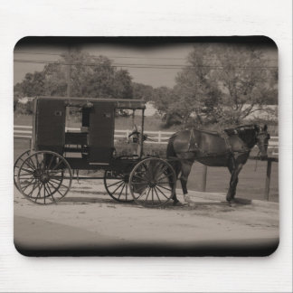 Amish Buggy Mouse Pad