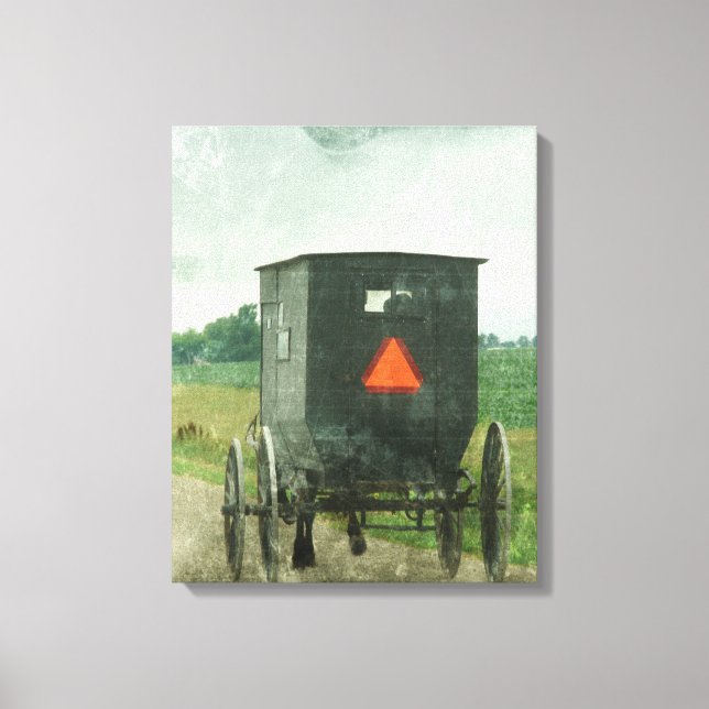 Amish Canvas Print (Front)