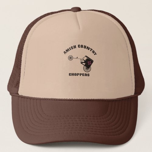 amish country choppers trucker hat
