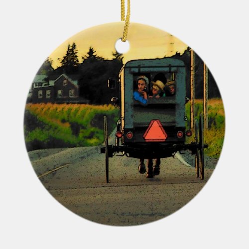 Amish Country Ornament