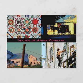Amish Country Postcard by RickDouglas at Zazzle