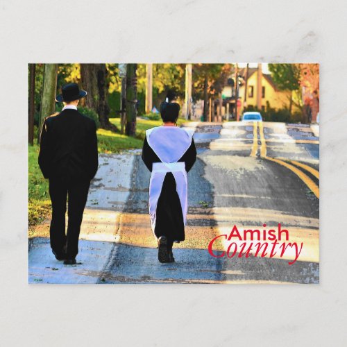 Amish Country Postcard