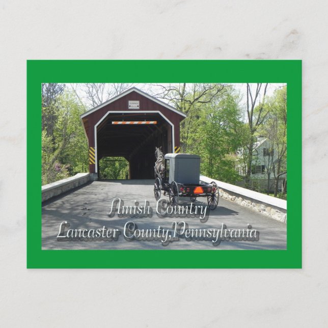 Amish Country _ Postcard (Front)