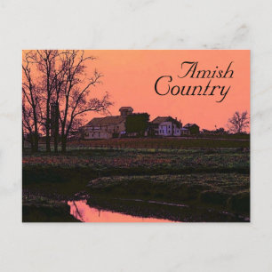 Amish Country Postcard