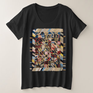 Amish crazy quilt plus size T-Shirt