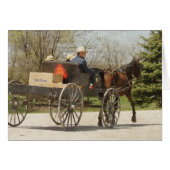 Amish Family Heading Home (Front Horizontal)