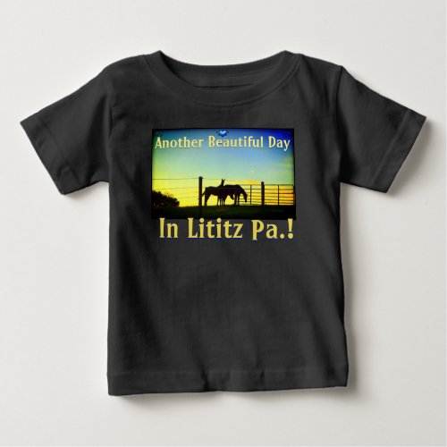 Amish Farms Lititz Pa Visit Lititz Toddlers Baby T_Shirt