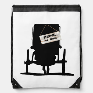 Amish Festival Drawstring Bag