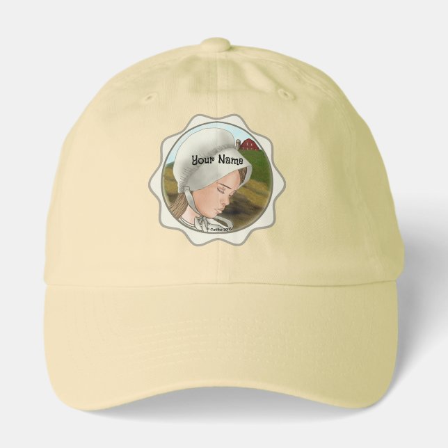 Amish Girl Bonnet Hat (Front)