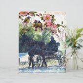 Amish Horse and Buggy Birdie Texture (Standing Front)