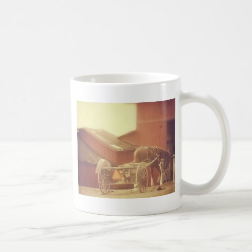 Amish Horse Coffee Mug