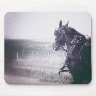 Amish Horse Mouse Pad