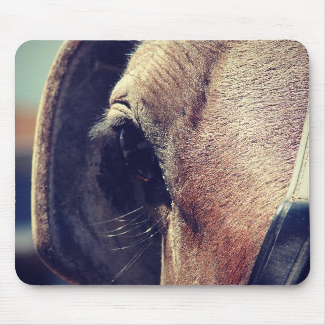 Amish Horse Mouse Pad (Front)
