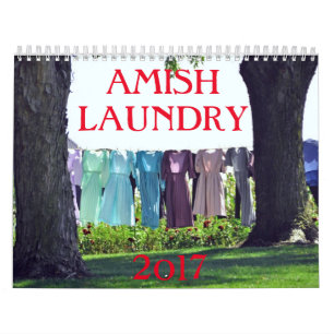 AMISH LAUNDRY 2017 CALENDAR