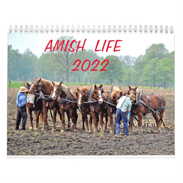 AMISH  LIFE  2022      CALENDAR (Cover)