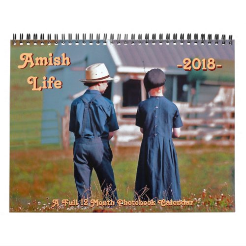 Amish Life Calendar