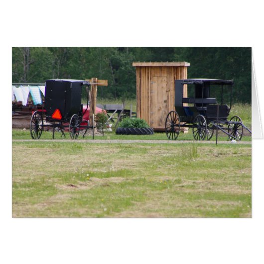 Amish Life Cards (Front Horizontal)