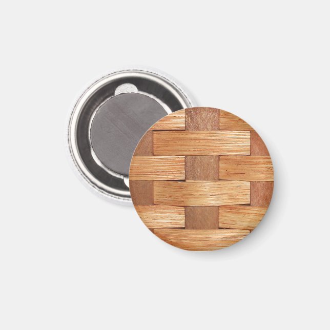 Amish-Made Basket Weave Magnet (Front/Back)