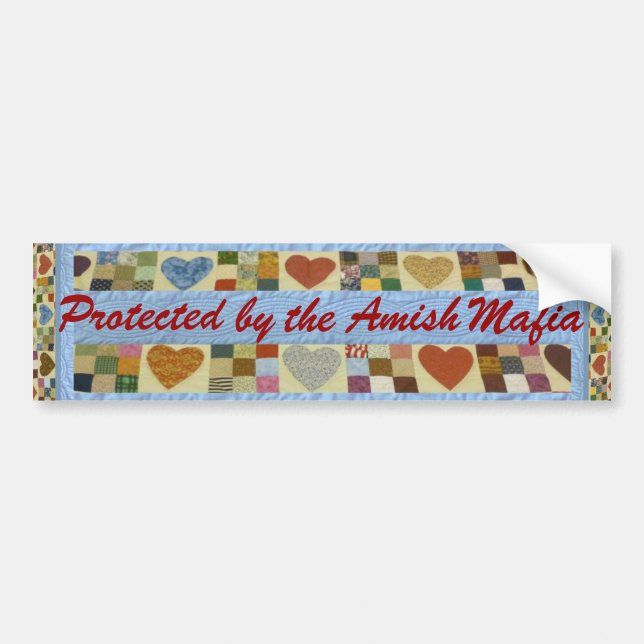 Amish Mafia Protection! Bumper Sticker! Bumper Sticker (Front)
