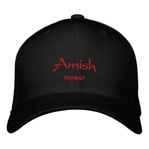 Amish Name Cap  Hat