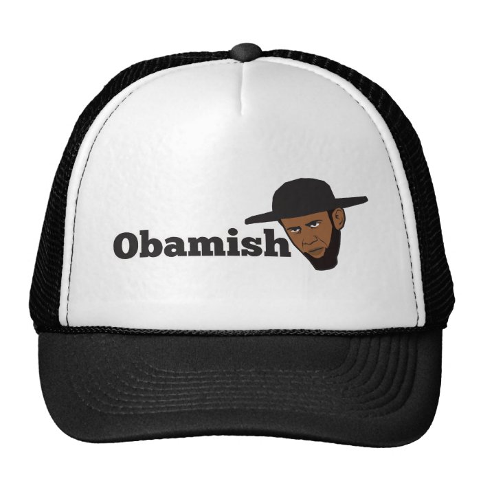 Amish Obama Trucker Hat