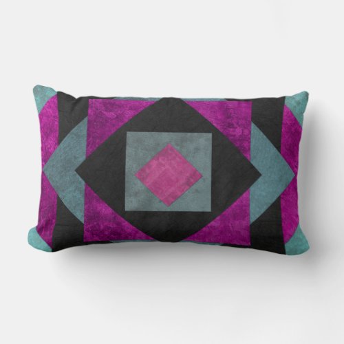Amish Quilt Pattern Pillow
