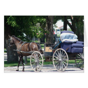 Amish Recliner All Occassion Greeting Card