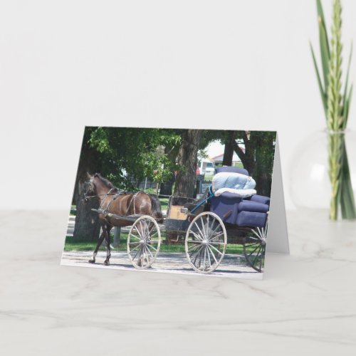 Amish Recliner Fathers Day Card