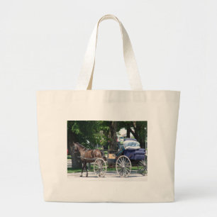 Amish Recliner Large Tote Bag