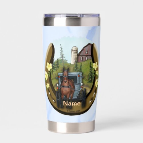 Amish Road Trip custom name  Insulated Tumbler