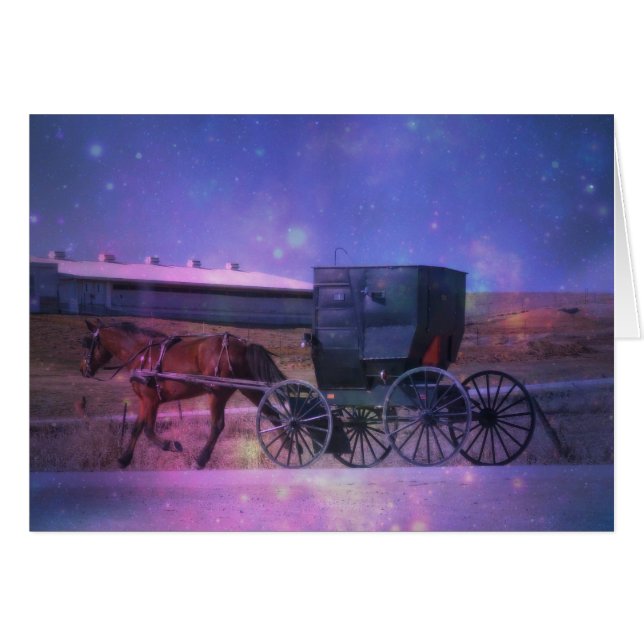 Amish Space Cards (Front Horizontal)