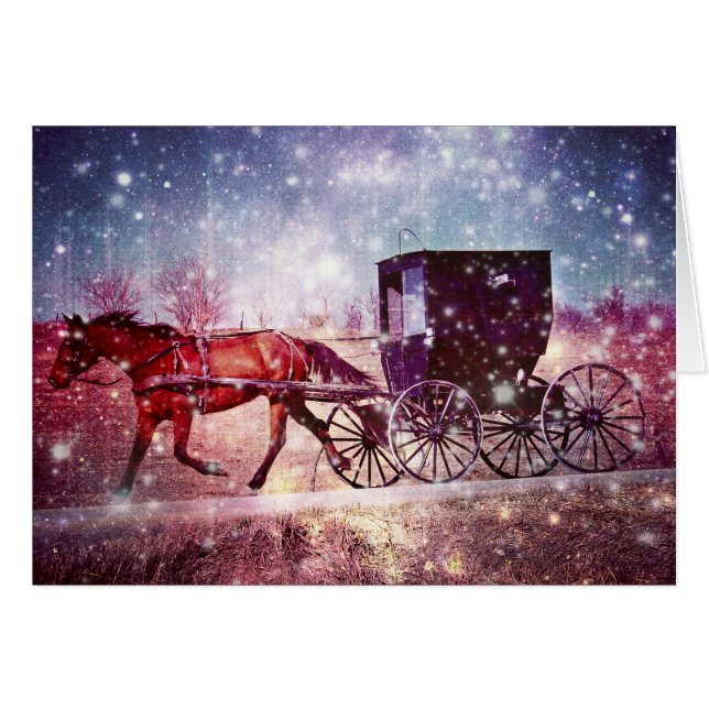 Amish space cards (Front Horizontal)