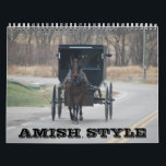 Amish Style Calendar<br><div class="desc">Amish Style Calendar</div>