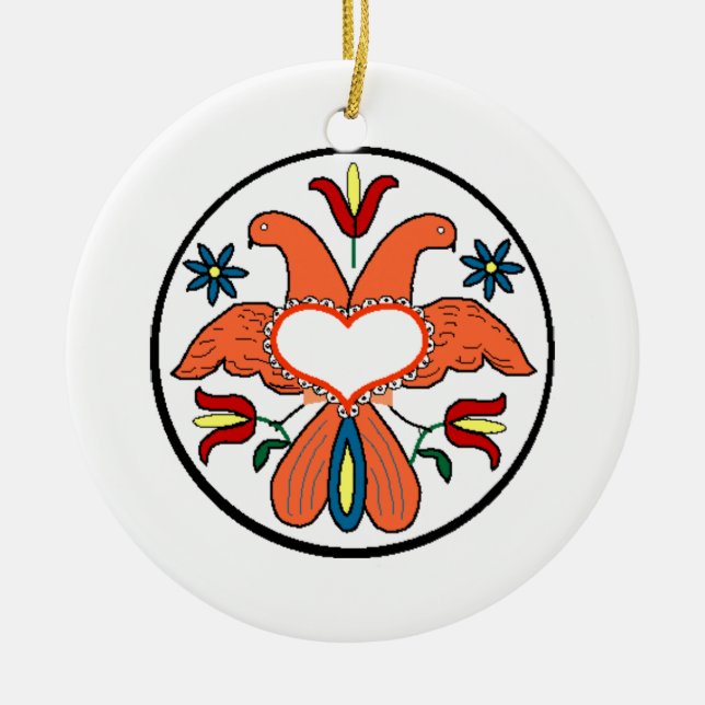 Amish style Christmas ornament (Front)