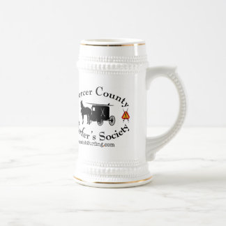 Amish Surfing and skiing Society beer stein