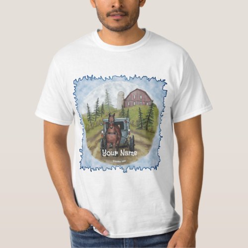 Amish Town Day T_Shirt