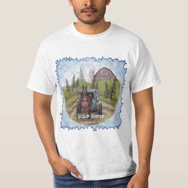 Amish Town Day T-Shirt (Front)