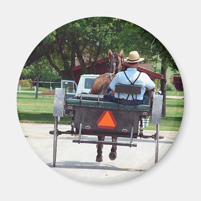 Amish Travel Magnet (Front)