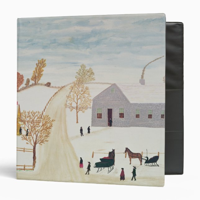 Amish Village Binder (Front/Inside)