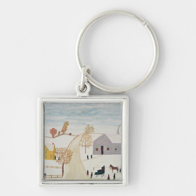 Amish Village Keychain (Front)