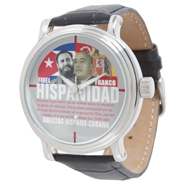 Amistad Hispano-Cubana Watch (Angled)